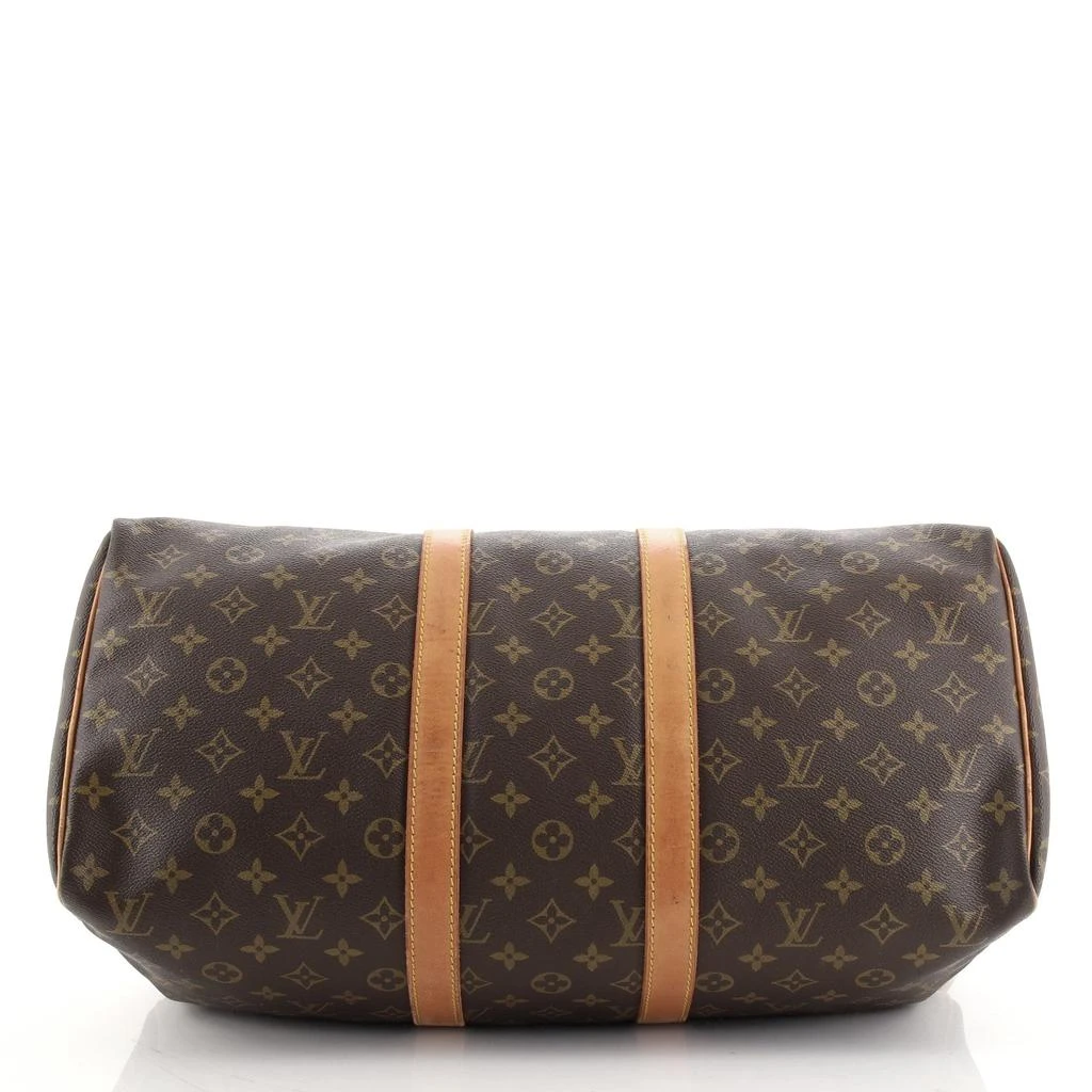 商品[二手商品] Louis Vuitton|Louis Vuitton Brown Monogram Canvas Leather Keepall 45cm Duffle Bag,价格¥12582,第2张图片详细描述