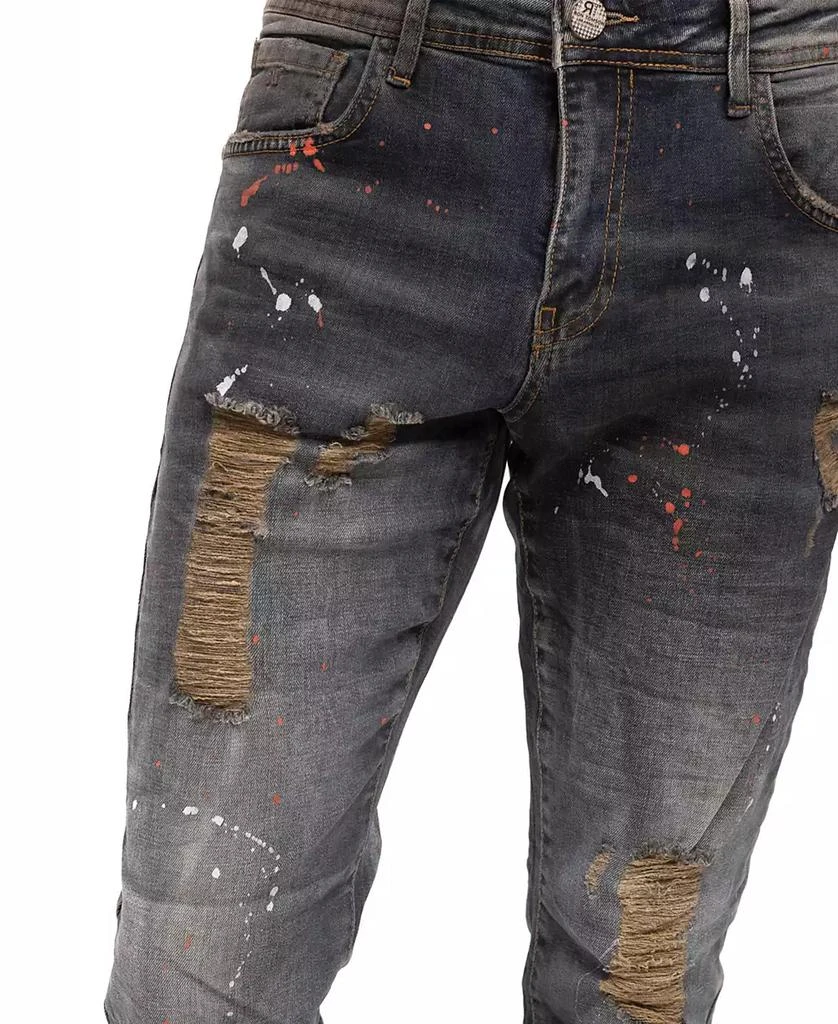商品RON TOMSON|Men's Modern Sepia Denim Jeans,价格¥1335,第4张图片详细描述