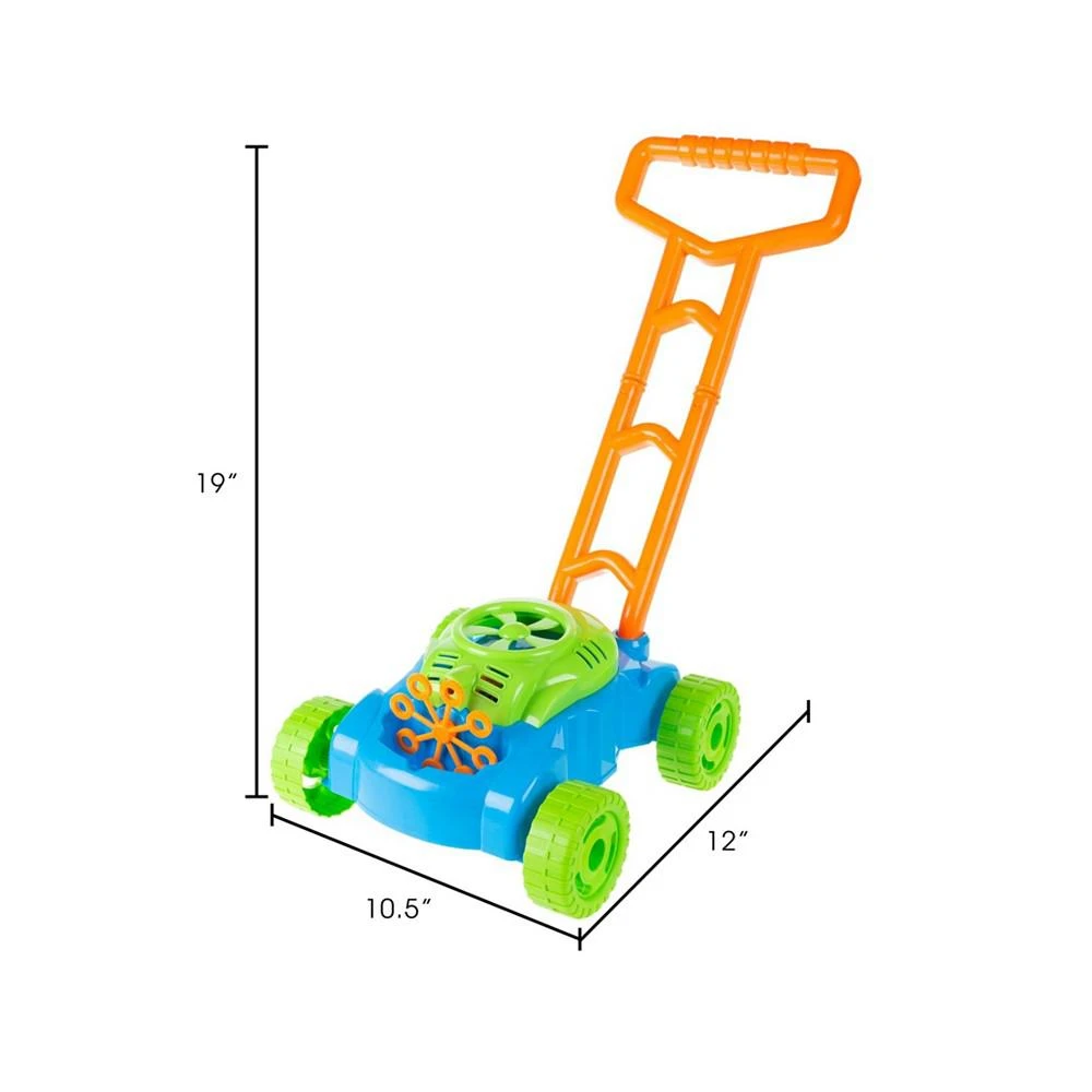 商品Trademark Global|Hey Play Bubble Lawn Mower - Toy Push Lawn Mower Bubble Blower Machine, Walk Behind Outdoor Activity For Toddlers, Boys And Girls,价格¥256,第2张图片详细描述