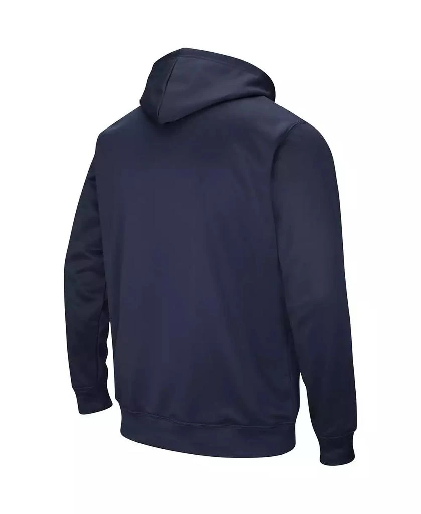 商品Colosseum|Big Boys Navy Georgia Tech Yellow Jackets Big Logo Pullover Hoodie,价格¥225,第3张图片详细描述