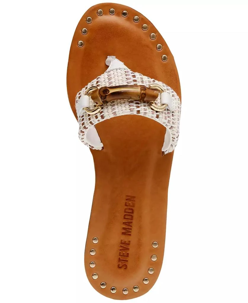 商品Steve Madden|Women's Rebecka Hooded Thong Slide Sandals,价格¥269,第4张图片详细描述