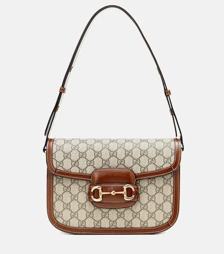 商品Gucci|Gucci Horsebit 1955 GG shoulder bag,价格¥25137,第1张图片