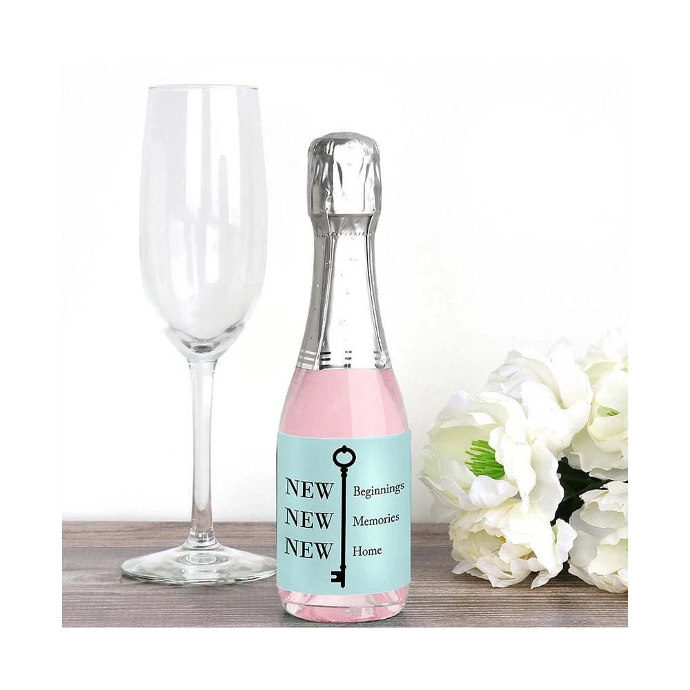 商品Big Dot of Happiness|Home Sweet Home - Mini Wine Bottle Label Stickers Housewarming Favor Gift 16 Ct,价格¥105,第2张图片详细描述