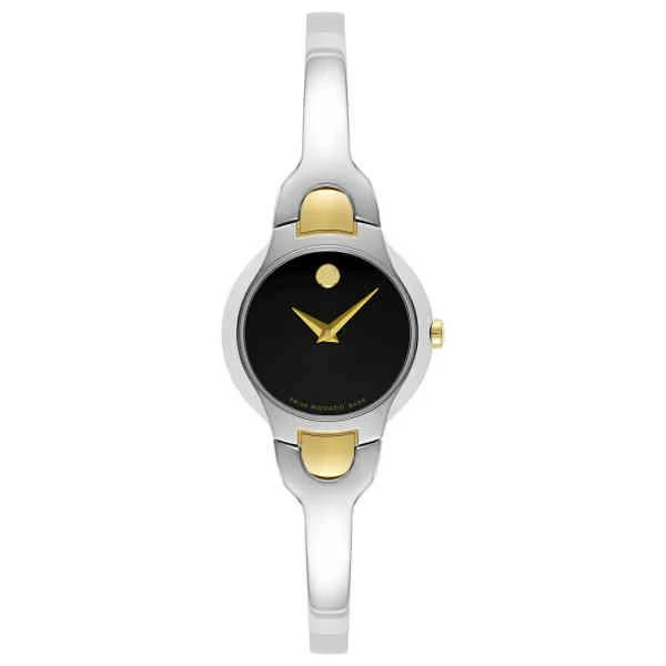 商品Movado|镀金瑞士石英女式女表,价格¥1505,第1张图片