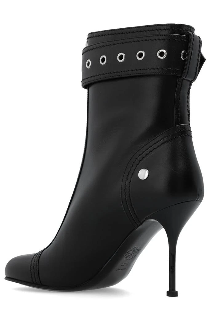 商品Alexander McQueen|Alexander McQueen Heeled Ankle Boots,价格¥7409,第3张图片详细描述