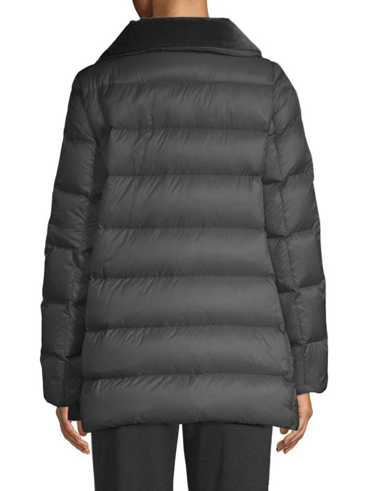 商品Moncler|Moncler - Torcol Legere Velvet Collar Coat,价格¥8562,第2张图片详细描述
