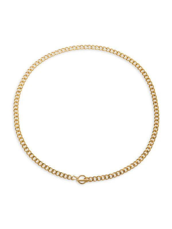 商品Eye Candy LA|Asher 2 Piece Goldtone Necklace,价格¥258,第3张图片详细描述