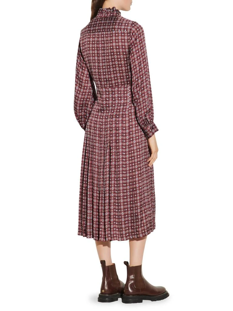 商品Sandro|Thina Printed Midi Dress,价格¥1419,第2张图片详细描述
