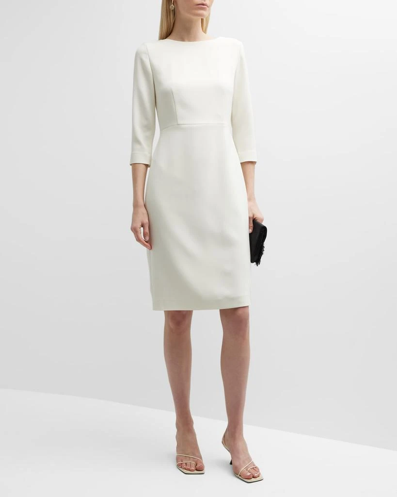 商品Theory|Varetta Admiral Crepe Sheath Dress,价格¥1281,第1张图片