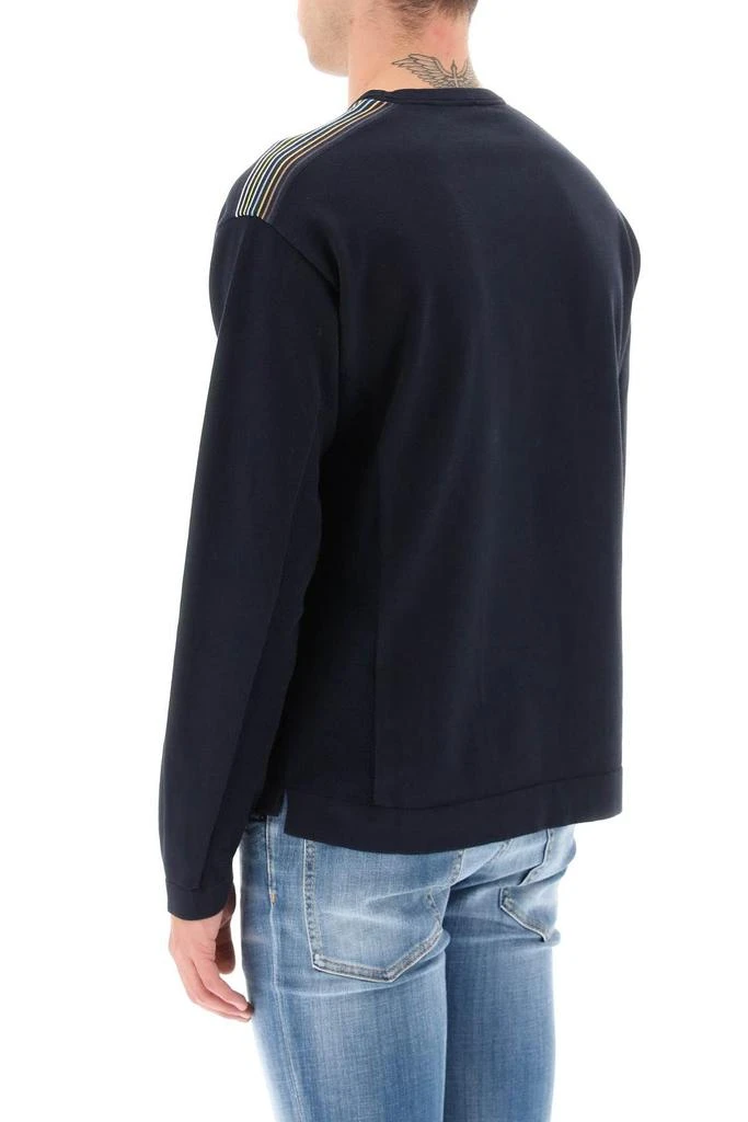 商品Hugo Boss|LIGHT SWEATSHIRT WITH KNIT INSERTS,价格¥452,第4张图片详细描述