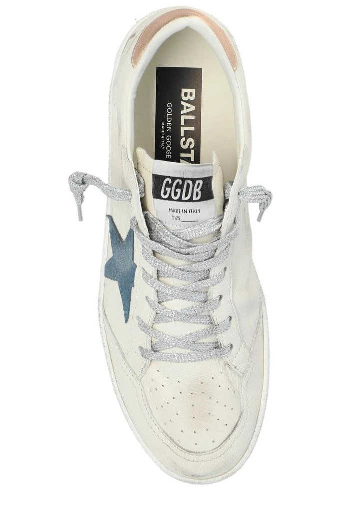 商品Golden Goose|Golden Goose Deluxe Brand Ball Star Lace-Up Sneakers,价格¥3412,第4张图片详细描述