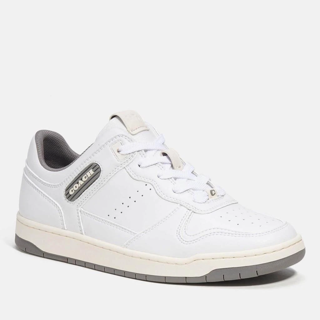 商品Coach|Coach Women's C201 Basket Leather Trainers,价格¥961,第3张图片详细描述