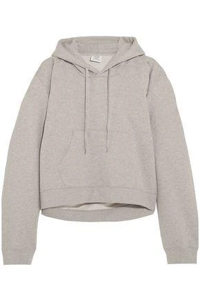 商品Vetements|Printed French cotton-blend terry hooded sweatshirt,价格¥1726,第1张图片