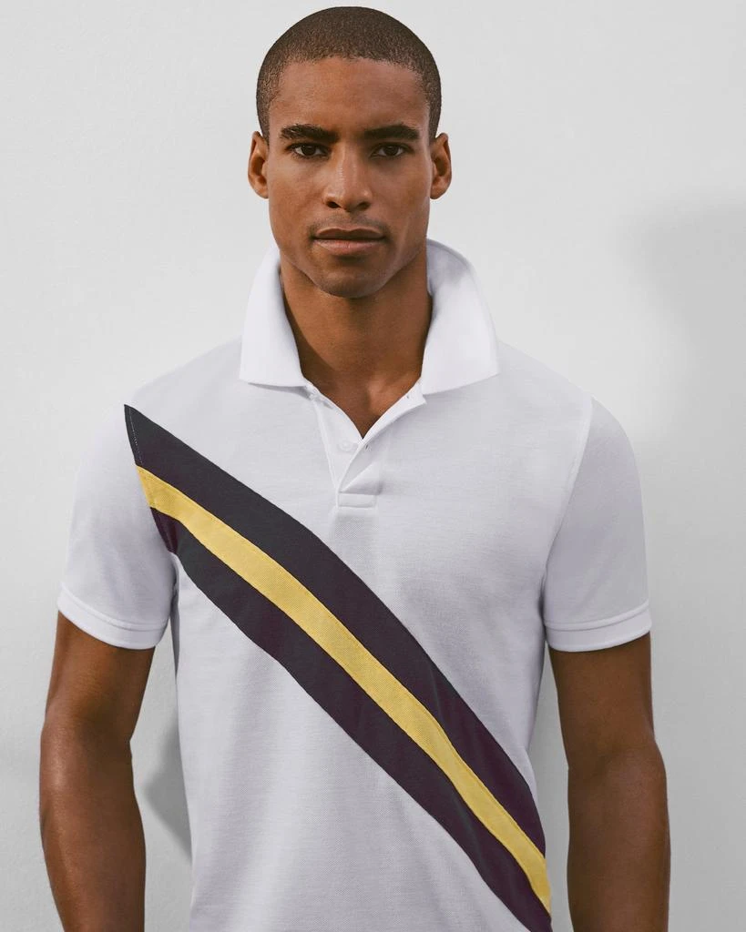 商品Brooks Brothers|Cotton Pique Archive Stripe Polo Shirt,价格¥490,第1张图片
