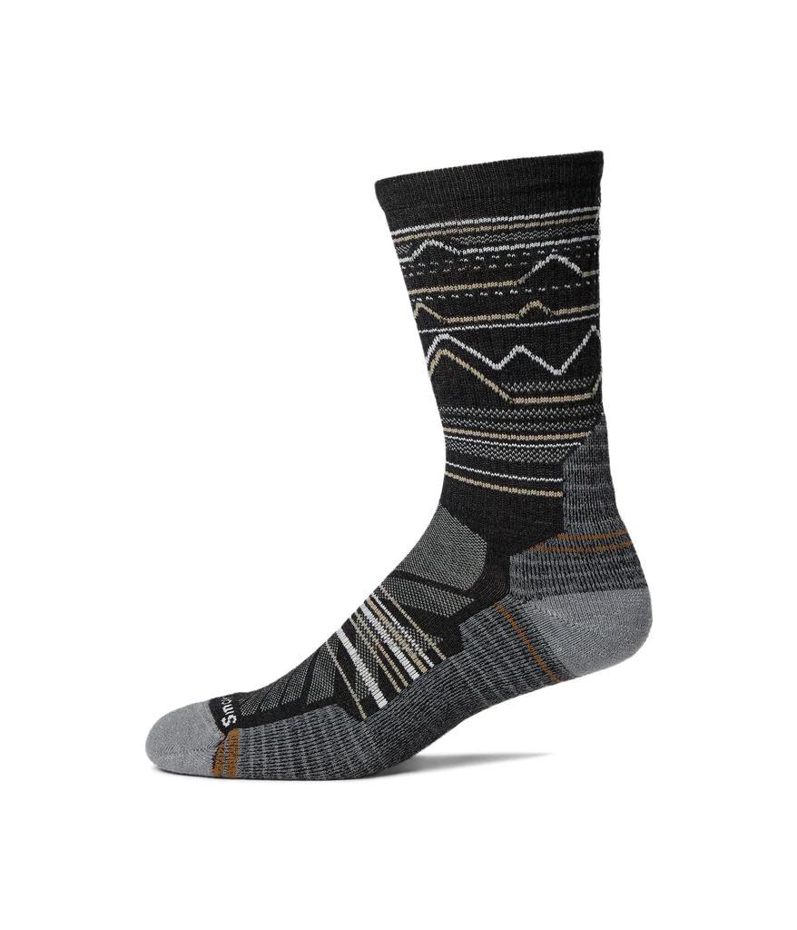 商品SmartWool|Performance Hike Light Cushion Mountain Range Pattern Crew,价格¥202,第1张图片