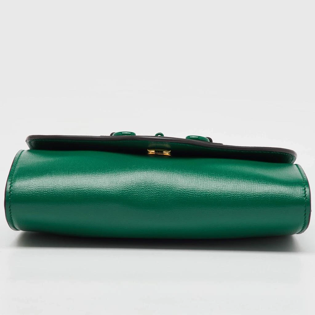 Gucci Green Leather Mini Horsebit 1955 Shoulder Bag 商品