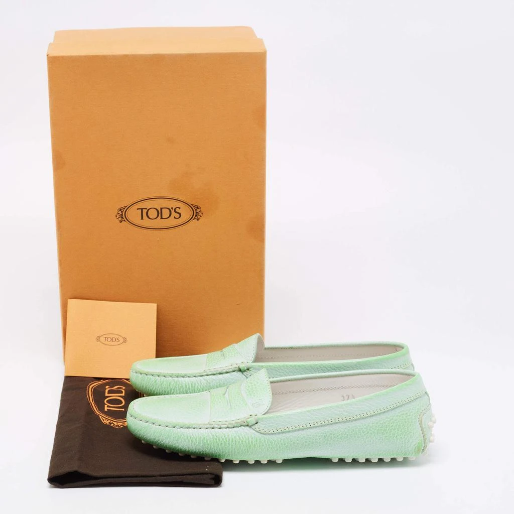 Tod's Two Tone Effect Leather Penny Slip On Loafers Size 37.5 商品
