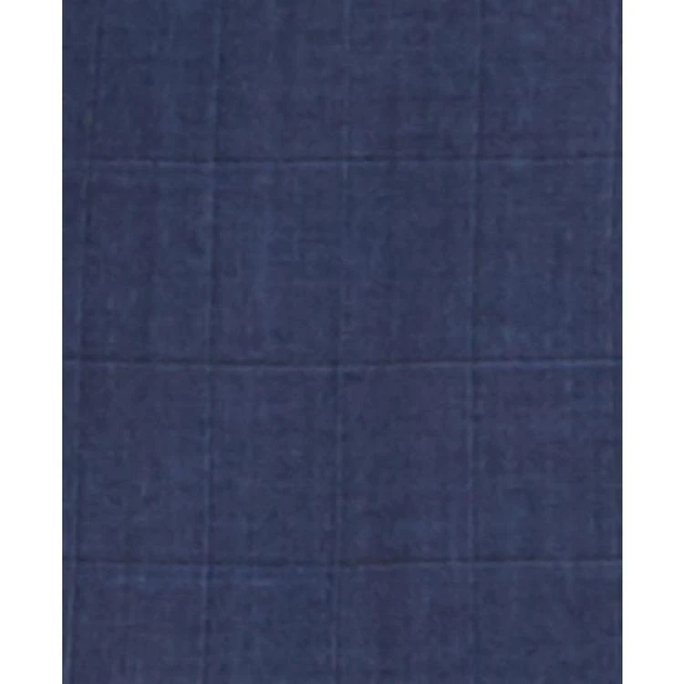 Men's Extra-Slim Fit Blue Tonal Windowpane Vested Suit 商品