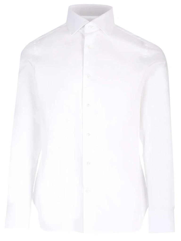 商品Zegna|Z Zegna Buttoned Stretched Shirt,价格¥2135,第1张图片