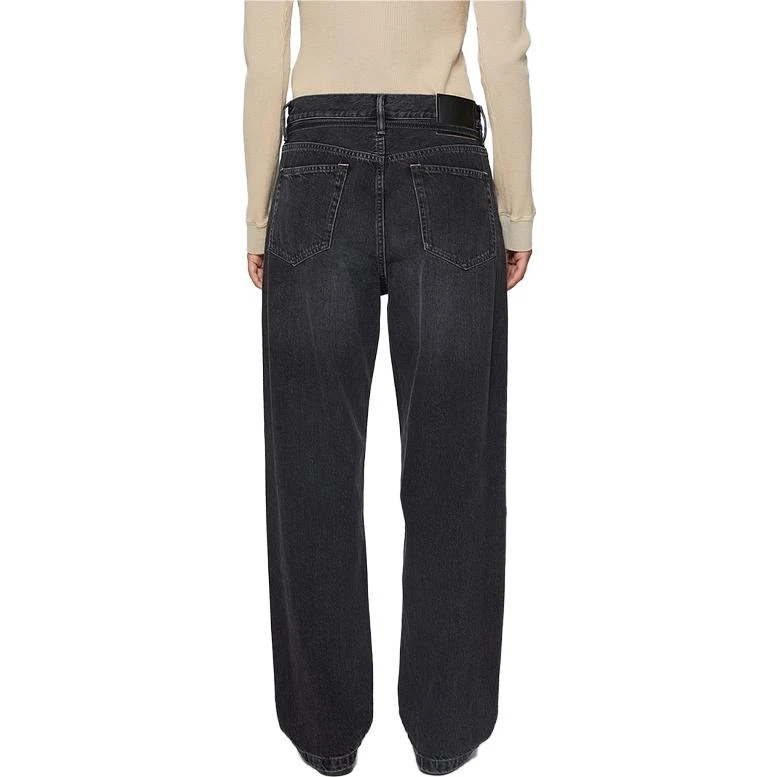 商品[国内直发] Acne Studios|SS24 丹宁系列 1991 棉质复古宽松版直筒纽扣牛仔裤 男女同款 黑色,价格¥3059,第5张图片详细描述