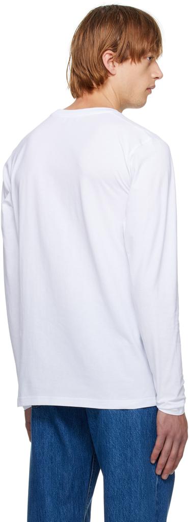 White Niels Standard Long Sleeve T-Shirt商品第3张图片规格展示