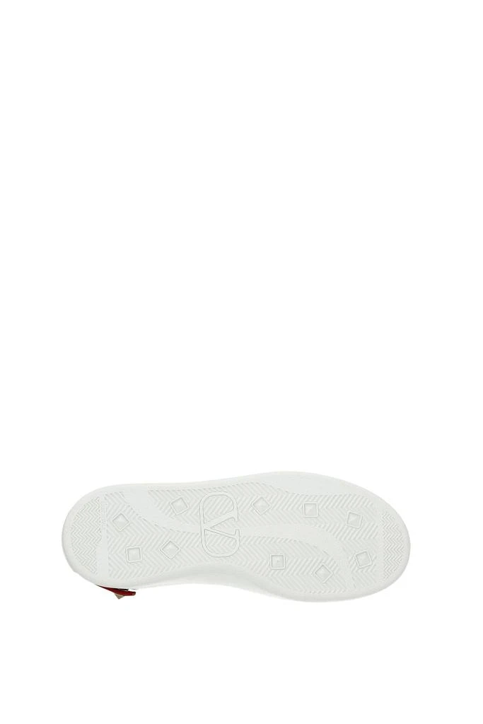 商品Valentino|Sneakers Leather White Red,价格¥1739,第5张图片详细�描述