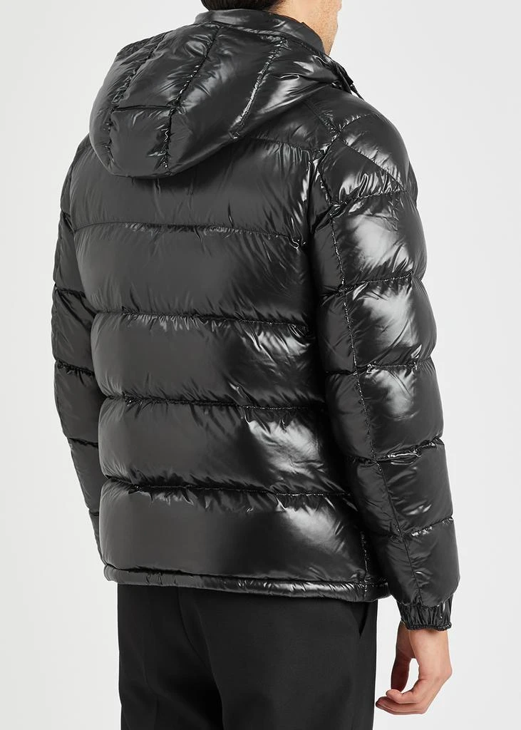 商品Moncler|Maya black hooded quilted shell jacket,价格¥9329,第3张图片详细描述
