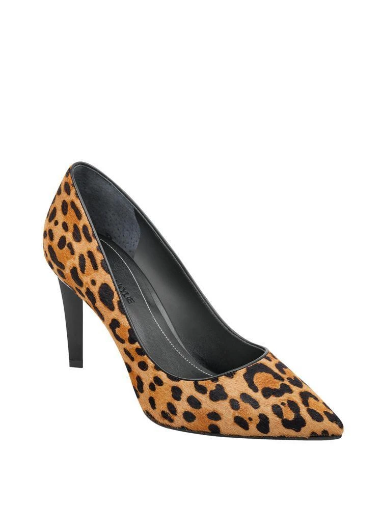 商品KENDALL & KYLIE|Myra Leopard Print Calf Hair Pumps,价格¥331,第2张图片详细描述
