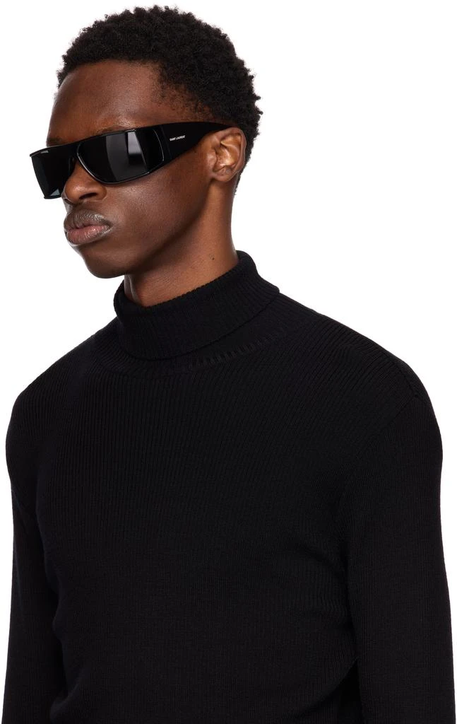 商品Yves Saint Laurent|Black SL 806 Sunglasses,价格¥4233,第4张图片详细描述