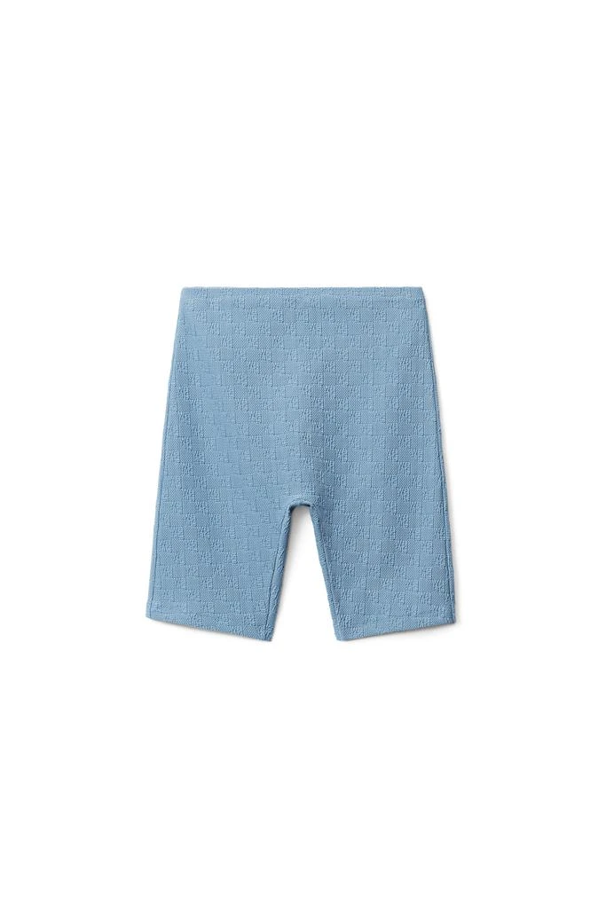 商品Alexander Wang|BIKE SHORT IN TEXTURED LOGO JERSEY,价格¥931,第1张图片