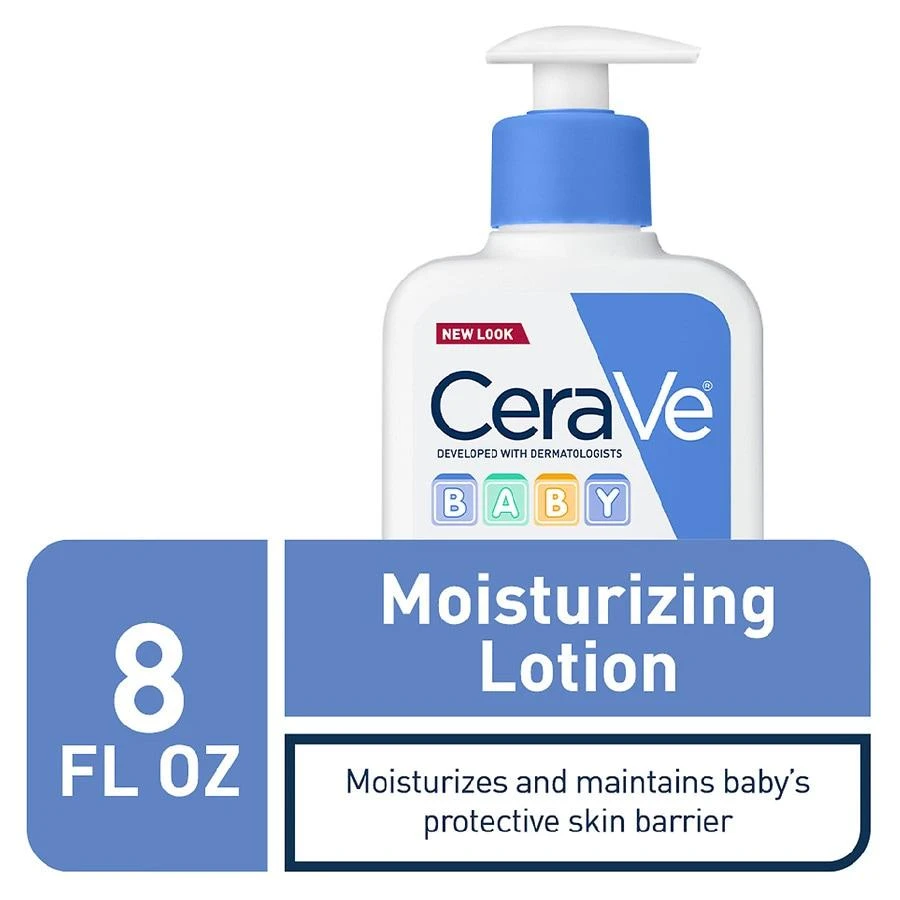 CeraVe Gentle Baby Moisturizing Lotion with Hyaluronic Acid and Ceramides 8