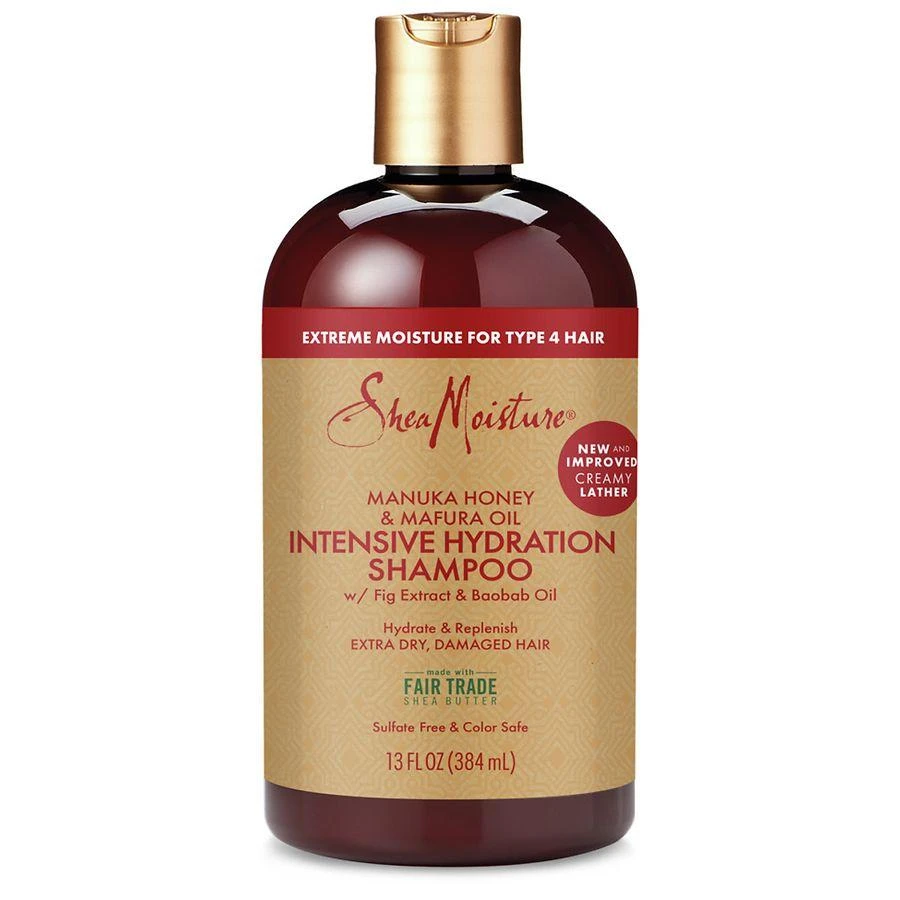 商品SheaMoisture|Intensive Hydration Shampoo Manuka Honey and Mafura Oil,价格¥93,第1张图片