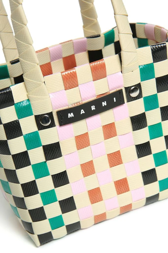 商品Marni|Marni Kids Logo-Patch Woven Tote Bag,价格¥641,第3张图片详细描述
