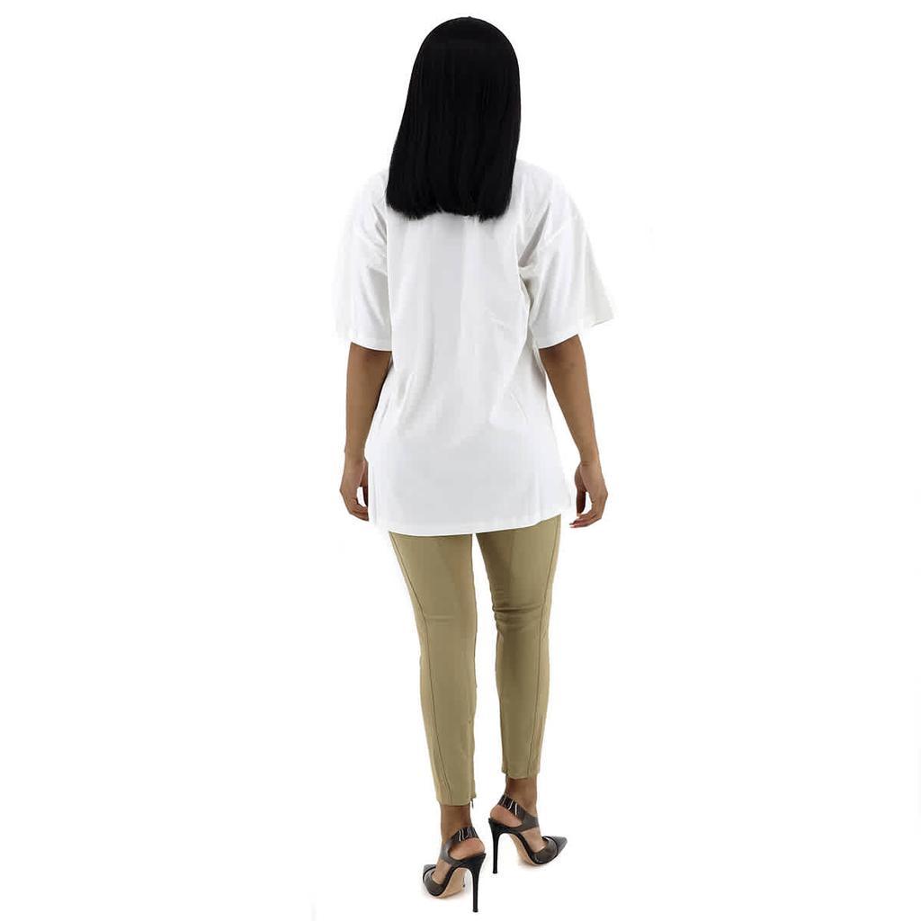 商品Moschino|Moschino Ladies White Cotton Bear T-shirt, Size XX-Small,价格¥654,第5张图片详细描述