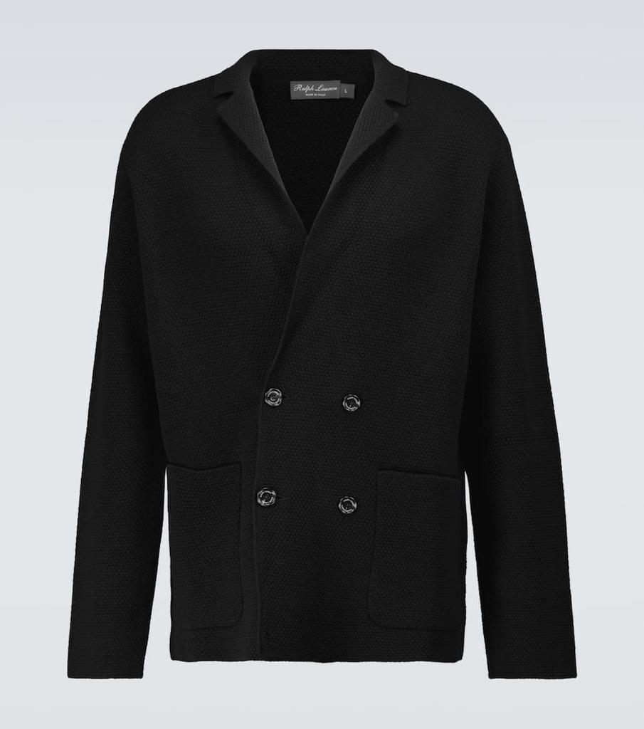 商品Ralph Lauren|Double-breasted wool-blend blazer,价格¥6474,第1张图片