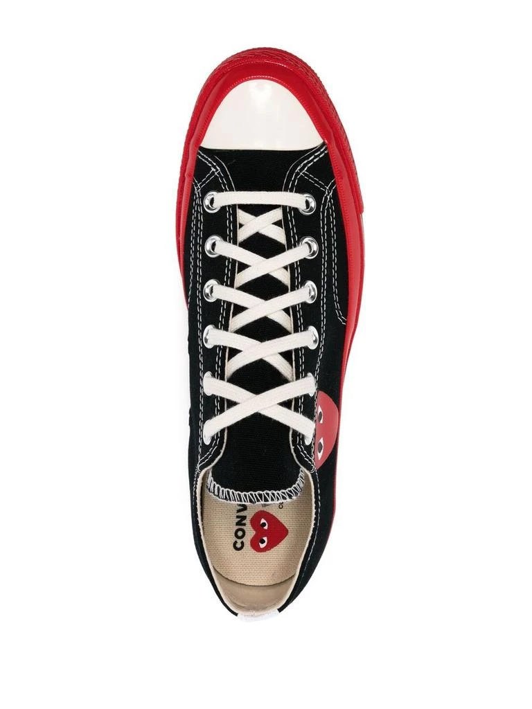 商品Comme des Garcons|COMME DES GARCONS PLAY - Chuck Taylor Low Top Sneakers,价格¥1145,第4张图片详细描述