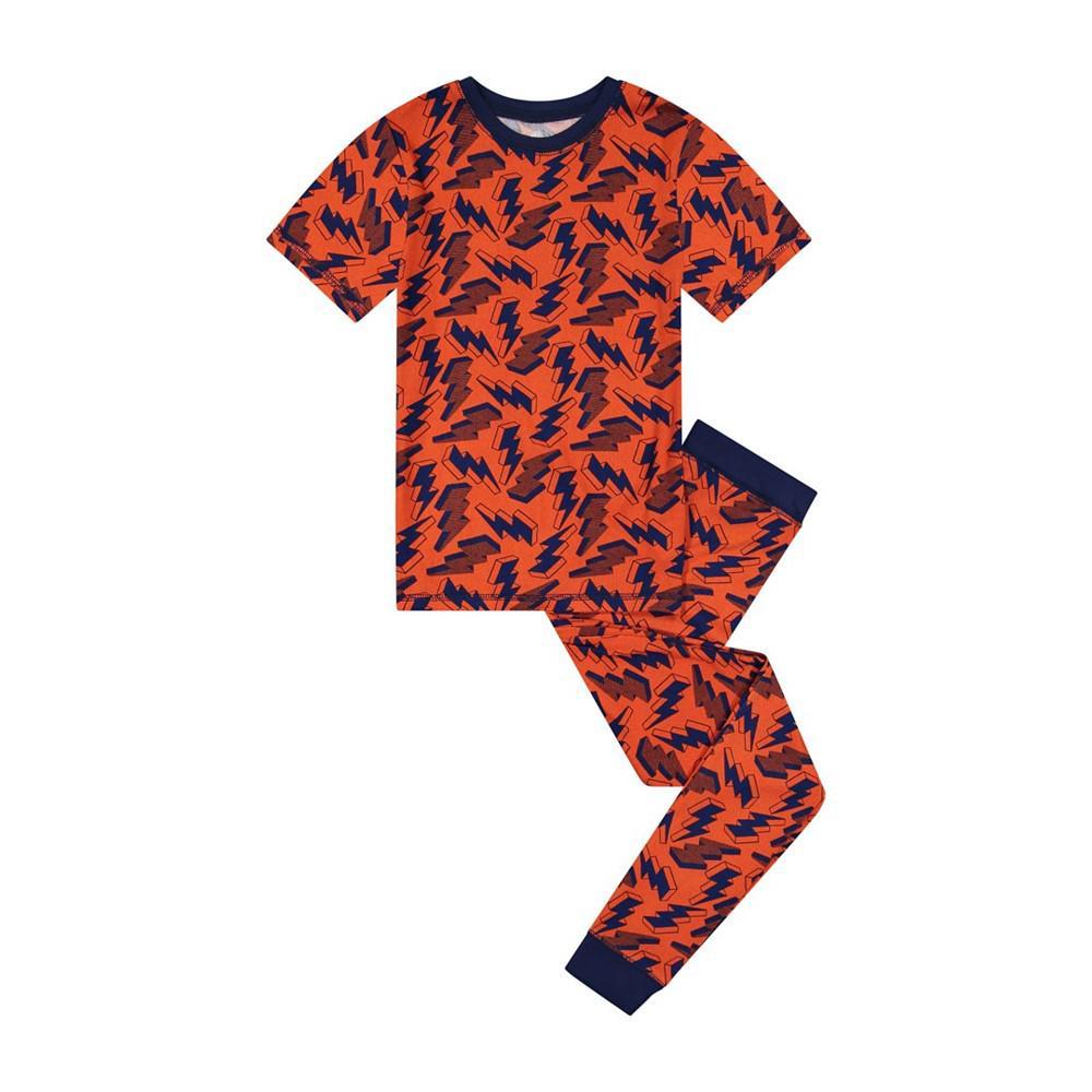 商品Sleep On It|Little Boys T-shirt and Pants Pajama Set, 2 Piece,价格¥173,第1张图片