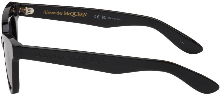 商品Alexander McQueen|Black Cat-Eye Sunglasses,价格¥2413,第5张图片详细描述