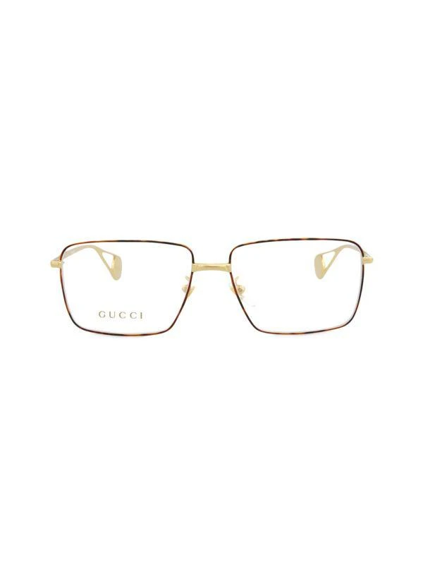 商品Gucci|55MM Rectangle Eyeglasses,价格¥1204,第1张图片