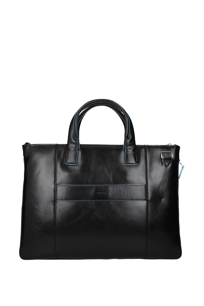 商品PIQUADRO|Work bags Leather Black,价格¥1910,第3张图片详细描述
