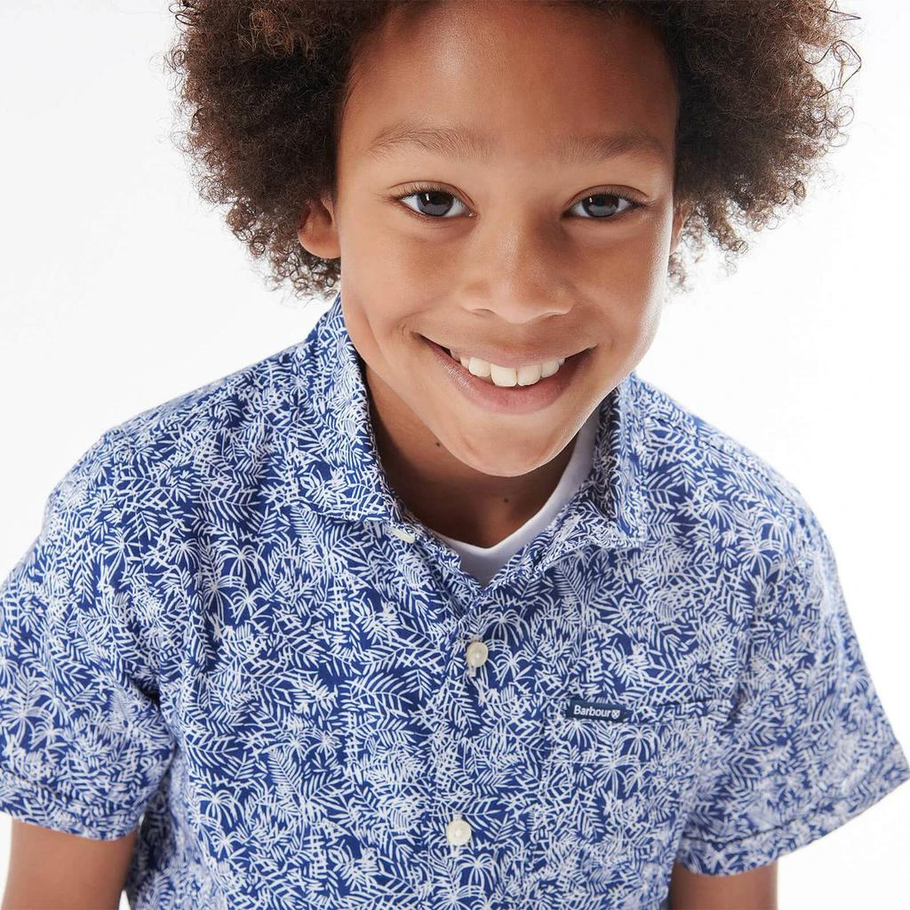 商品Barbour|Barbour Boys' Braithwaite Shirt - Inky Blue,价格¥110,第4张图片详细描述
