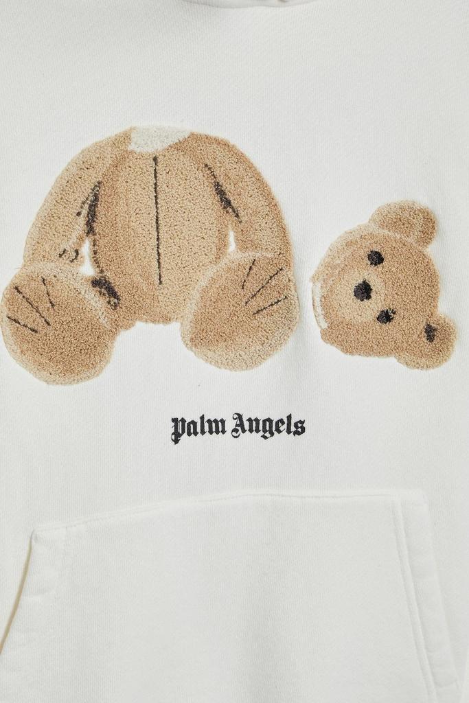 商品Palm Angels|Oversized embroidered French cotton-terry hoodie,价格¥3932,第6张图片详细描述