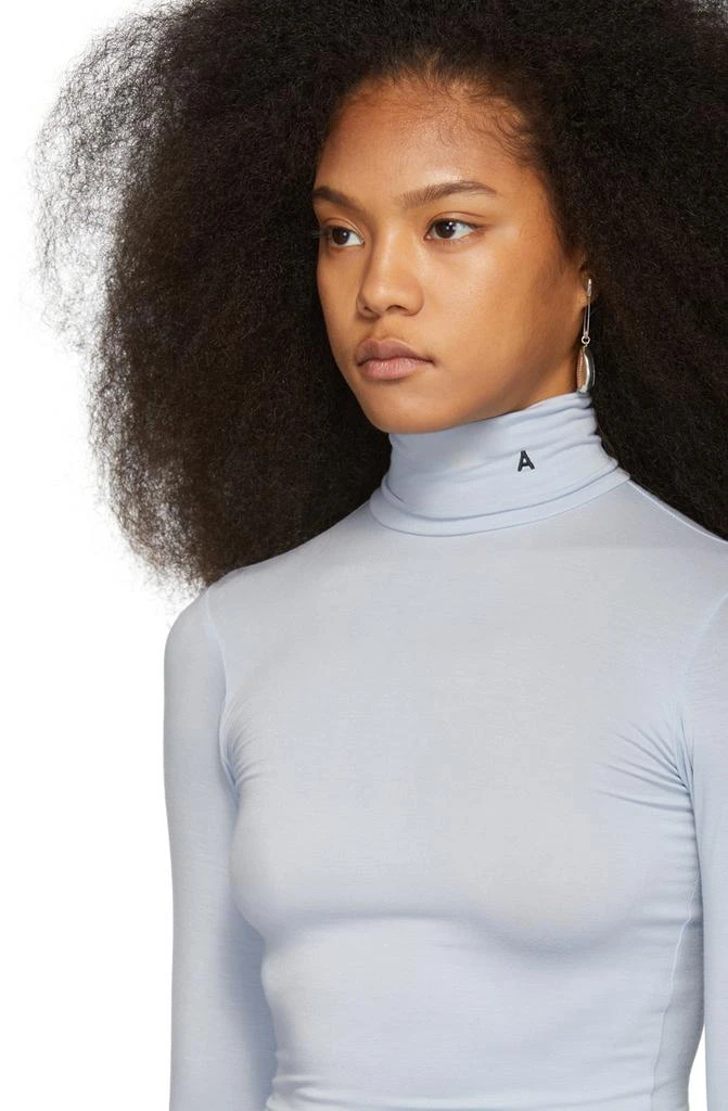 商品Ambush|SSENSE Exclusive Blue Logo Turtleneck,价格¥731,第5张图片详细描述