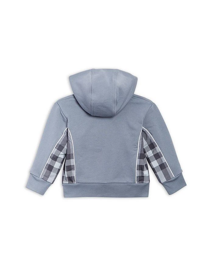 商品Burberry|Boys' Check Panel Cotton Hooded Jacket - Little Kid, Big Kid,价格¥2009,第2张图片详细描述