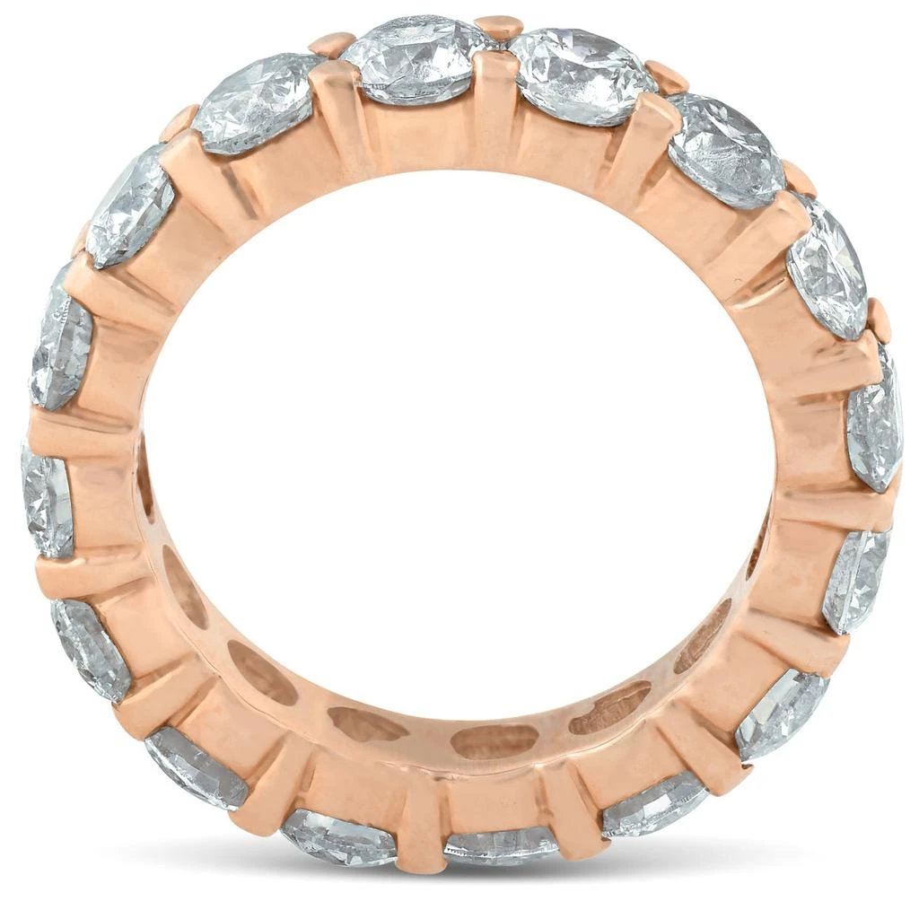 商品Pompeii3|5 ct Diamond Eternity Ring 14k Rose Gold Womens Wedding Anniversary Band,价格¥17979,第2张图片详细描述