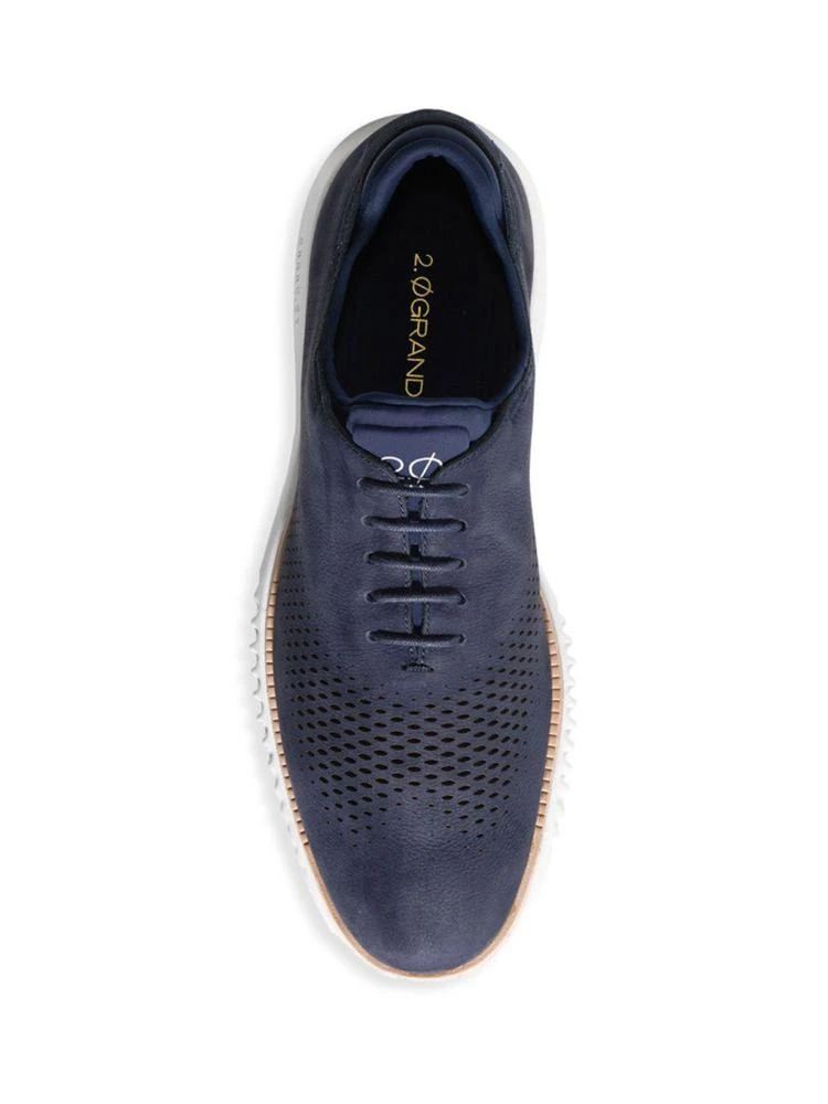 商品Cole Haan|Cole Haan - 2.ZeroGrand Laser-Cut Wingtip Leather Oxfords,价格¥1125,第5张图片详细描述