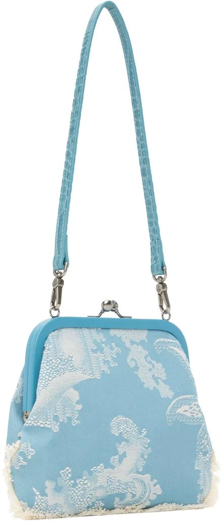 商品Vivienne Westwood|Blue Vivienne's Clutch Bag,价格¥3727,第3张图片详细描述