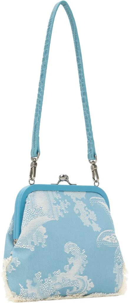 商品Vivienne Westwood|Blue Vivienne's Clutch Bag,价格¥3084,第3张�图片详细描述