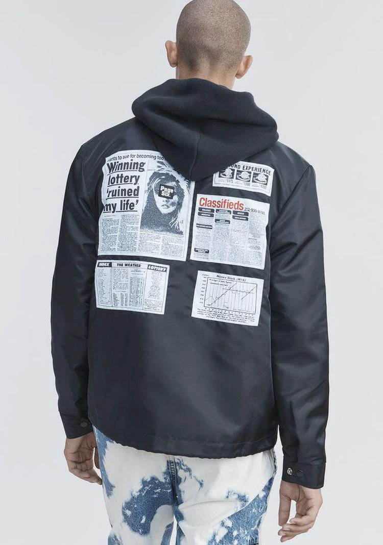 商品Alexander Wang|PAGE SIX COACH'S JACKET,价格¥4824,第4张图片详细描述