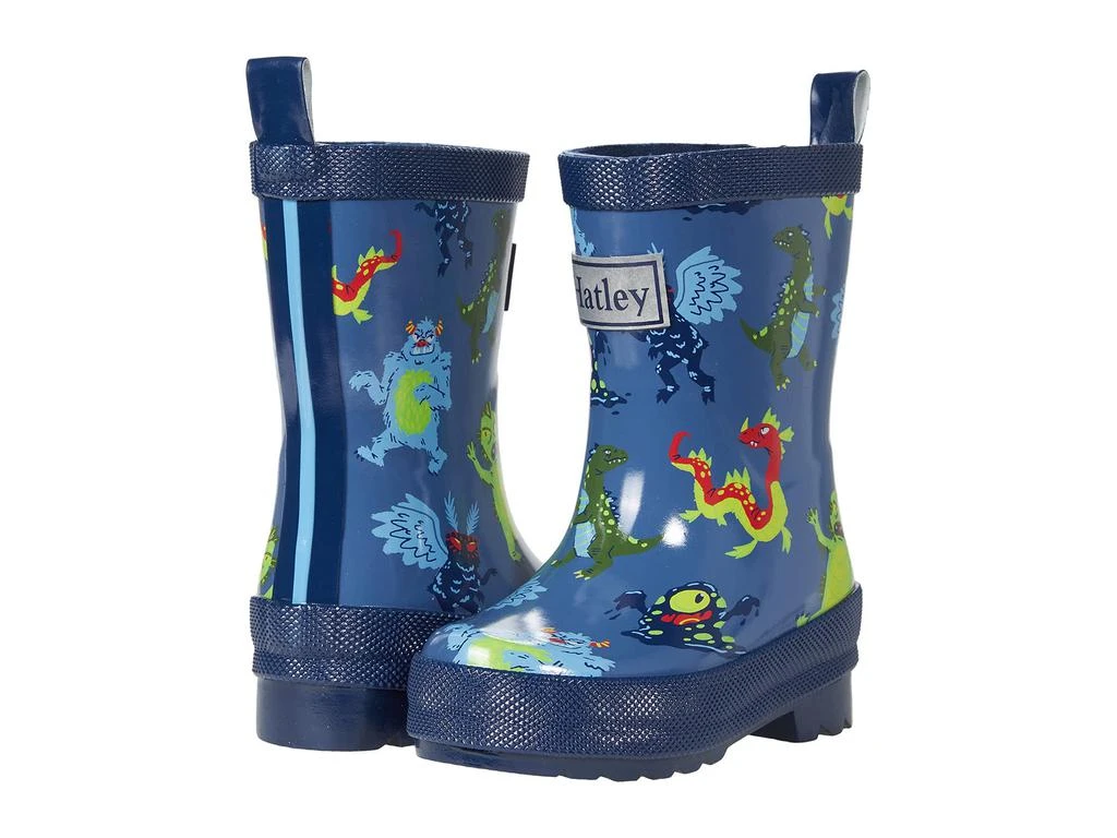 商品Hatley|Creepy Cryptids Shiny Rain Boots (Toddler/Little Kid),价格¥359,第1张图片